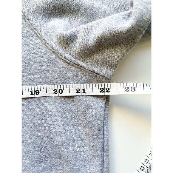Women's Gray North Face Logo Hoodie Size Large - Picture 4 of 6
